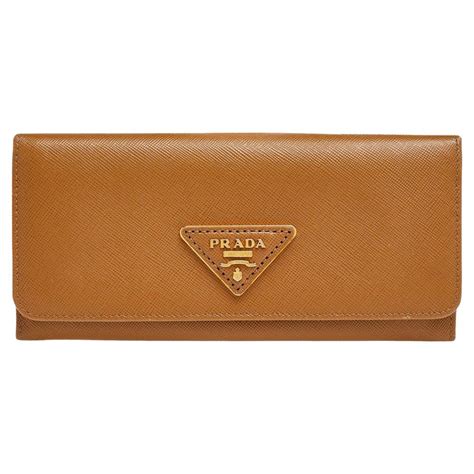 prada saffiano wallet brown|prada saffiano wallet dupe.